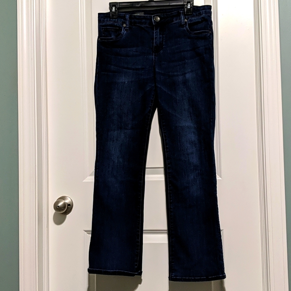 Baby Bootcut Dark Blue Jeans